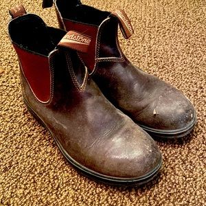 Blundstone brown leather boot, AU size 6.5, US size 9.5